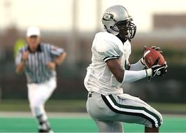 shooting the ball in the American Football