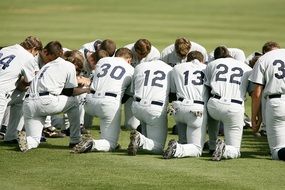 Baseball Team Prayer