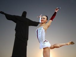 gymnast in rio de janeiro