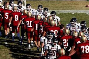 teams in american football before the game