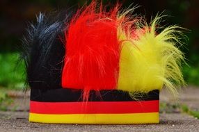 colorful hat for european soccer championship 2016