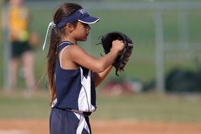 Softball Pitcher woman