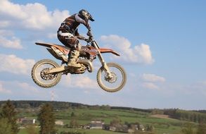 amazing motorcycle jump