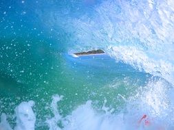 Wave surfing in Australia