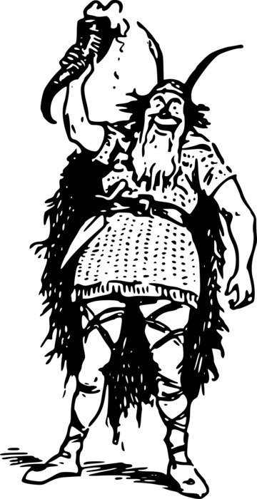 Norseman People drawing