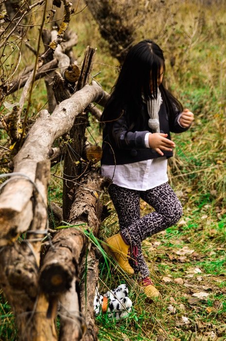 Picture of Girl is on a field