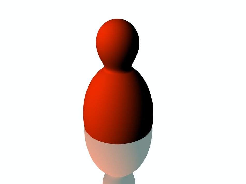 red figure on a white background