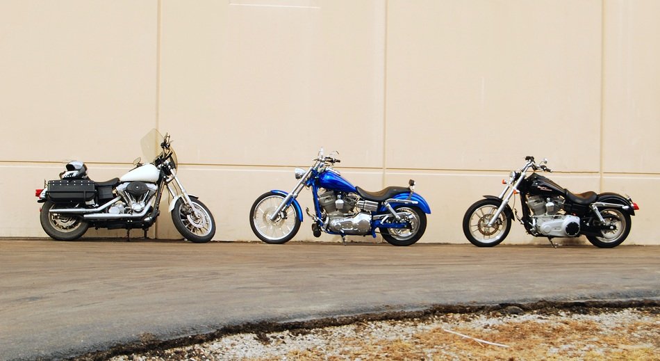 Bikes near the wall