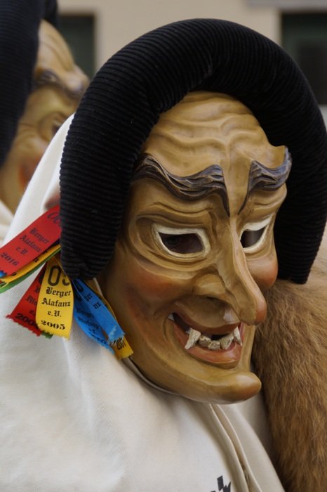 Mask with the teeth, germany