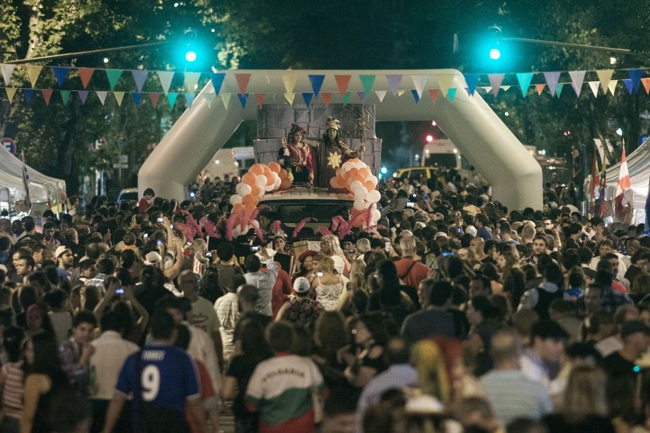 people at the festival of Gastronomy