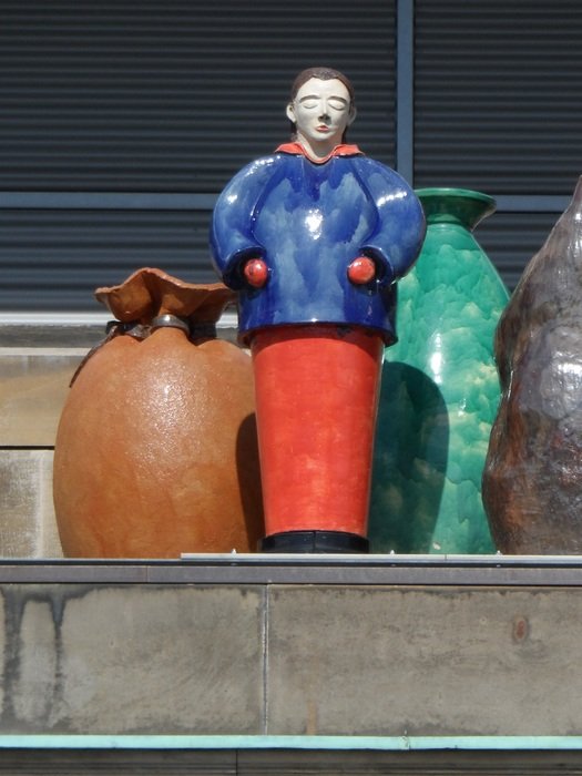 colorful sculpture by Thomas Schütte