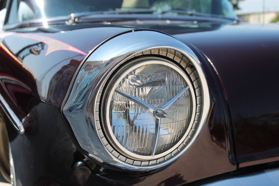Picture of classic car's Headlights