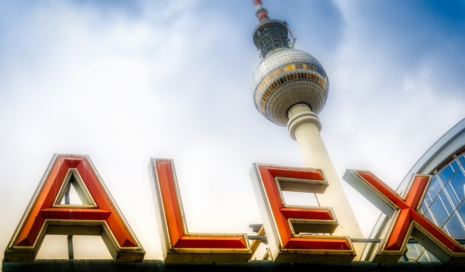 name alexander near the tv tower in berlin