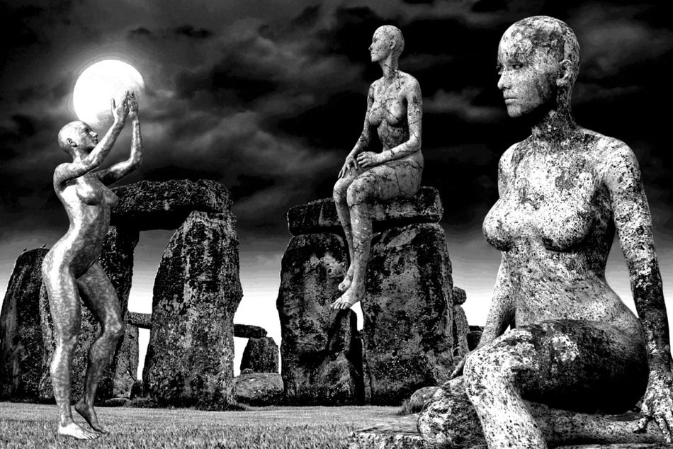 fantasy clipart of the stonehenge