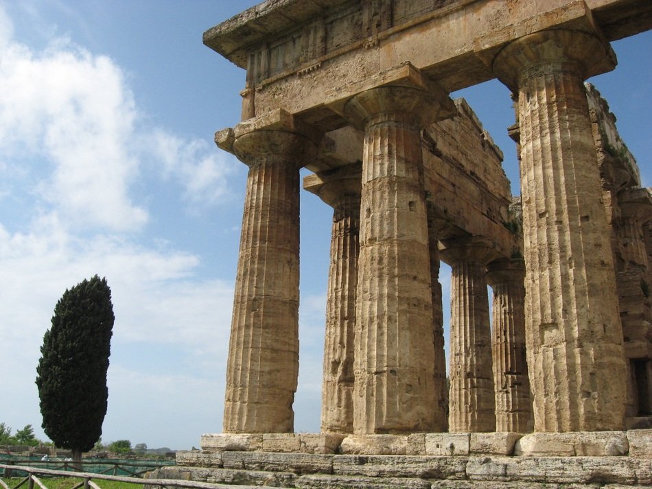 Paestum is a Greek colony