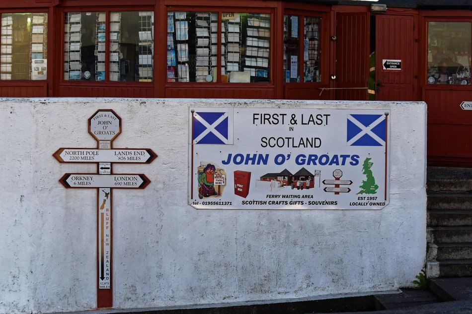 john o'grouts is a British tourist route