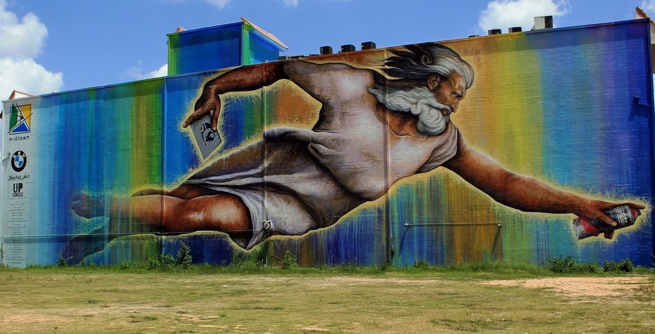 Graffiti with Da Vinci