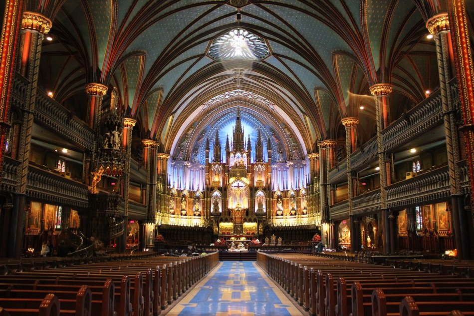 hall in the cathedral