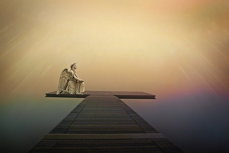 Angel Pray as a 3d model