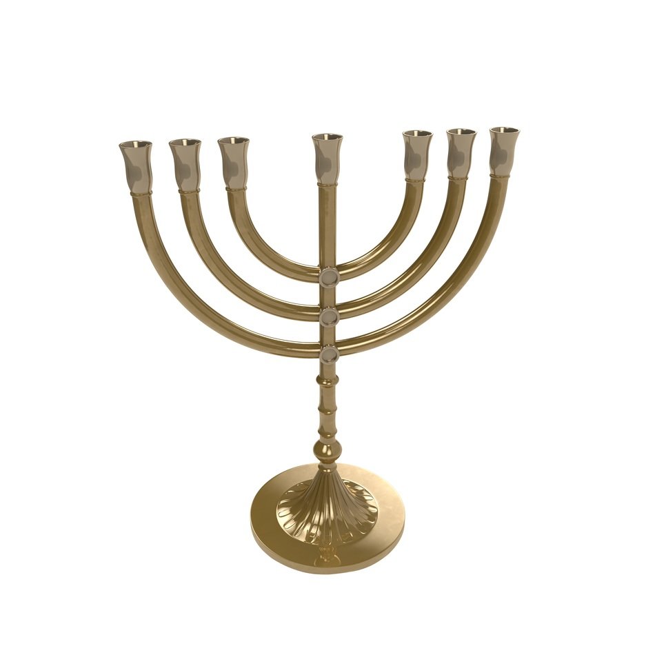 candlestick as a symbol of Judaism