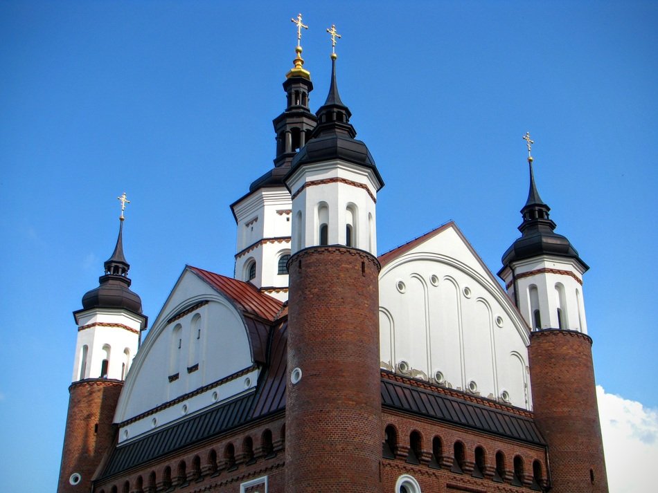 spiers of suprasl monastery