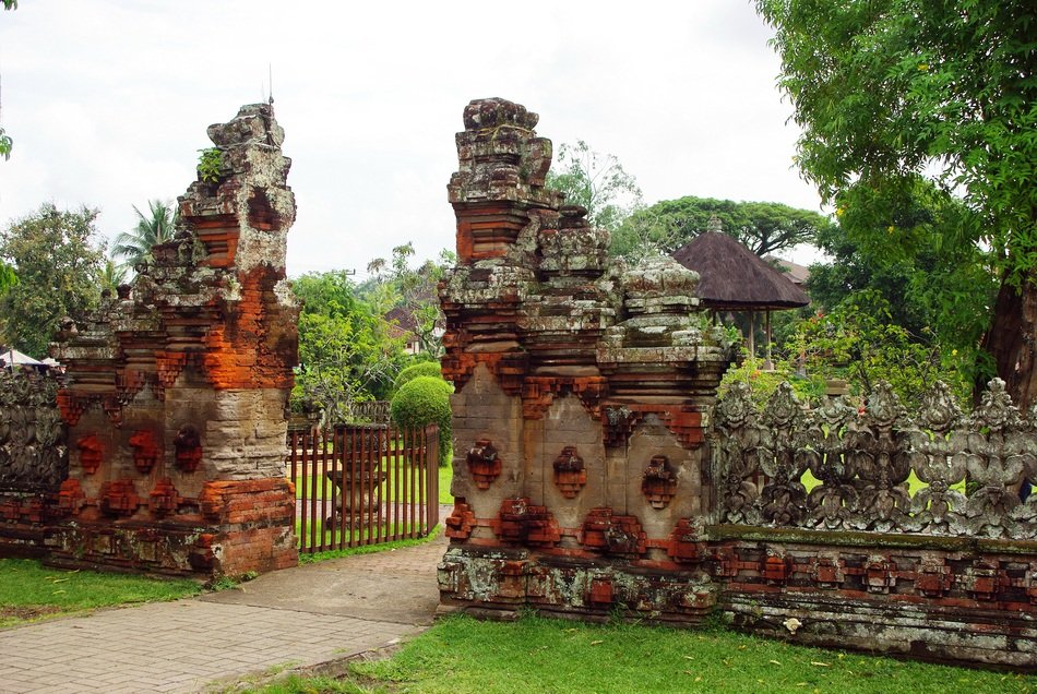 Entrance to the Temple in Mengwi Province