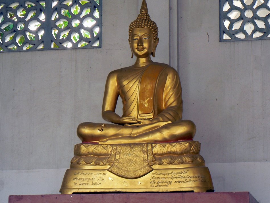 Thailand gold Boudda