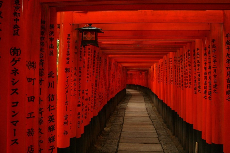 Tory Temple Of Buddhism In Japan