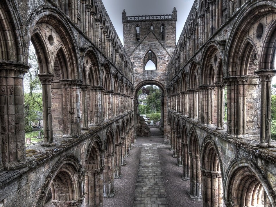 Ruins of Jedburgh Abbey church