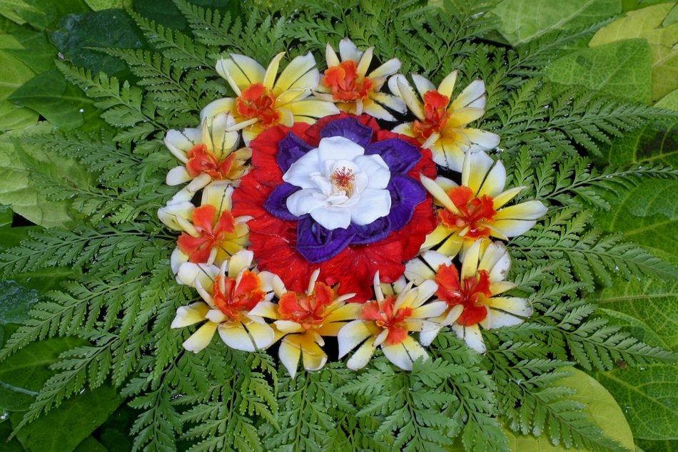 beautiful bouquet of religion in Indonesia