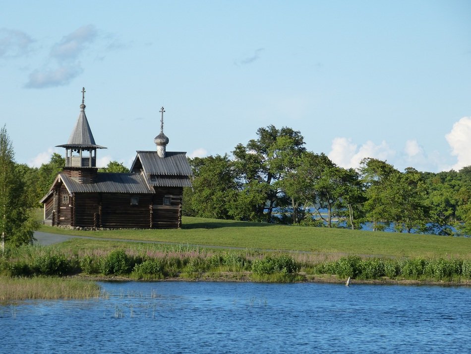 church on the kishi island
