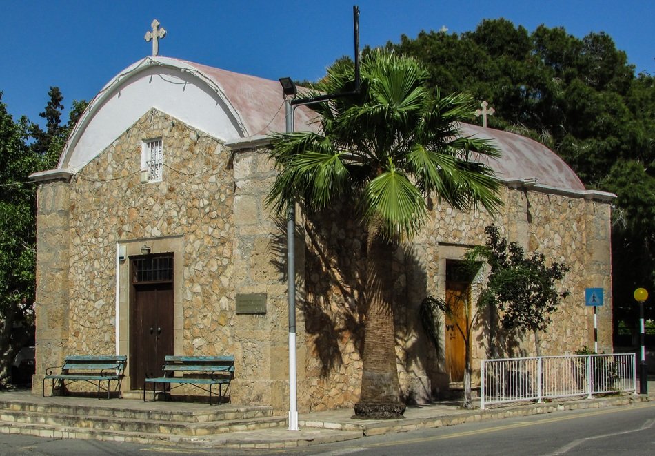 orthodox church in ayios georgios village