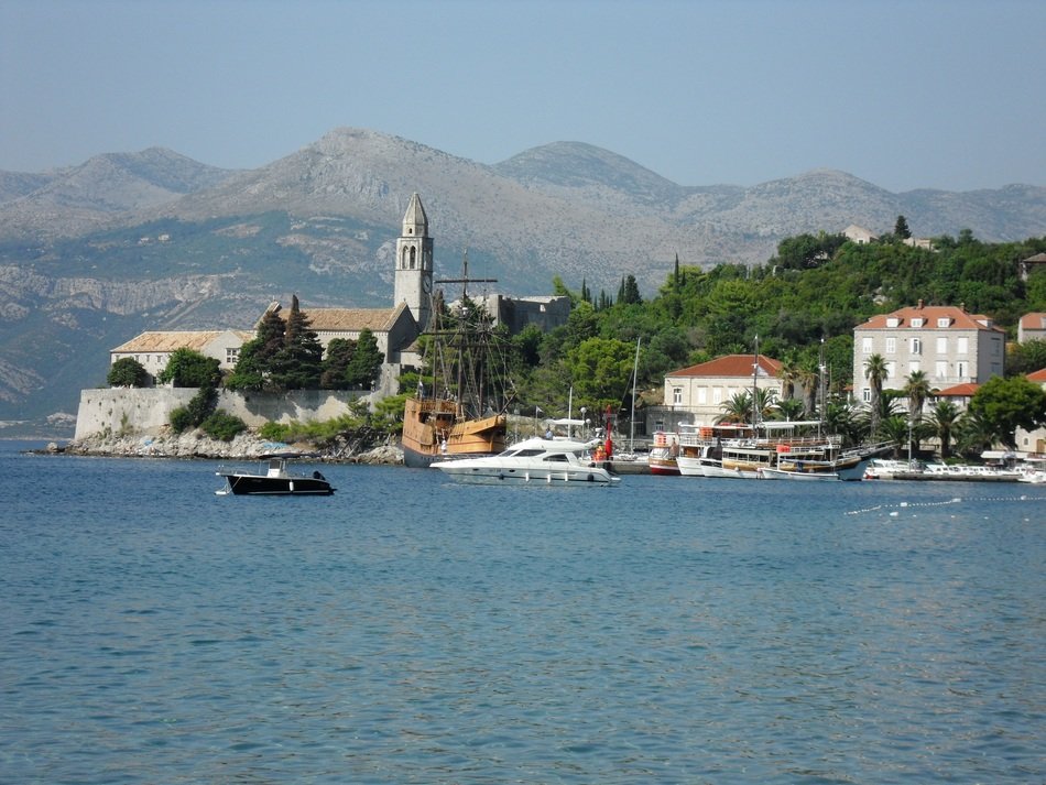 ships in port in Сroatia