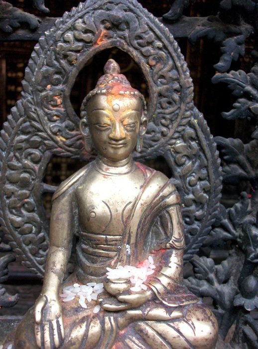 Beautiful statue in Nepal