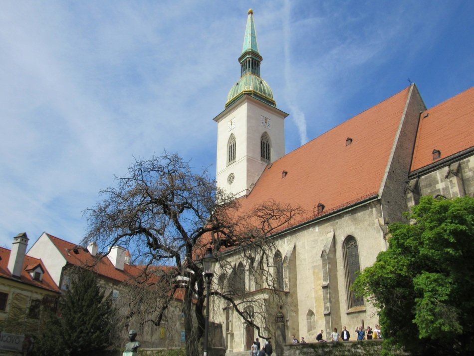 church in the center of Bratislava