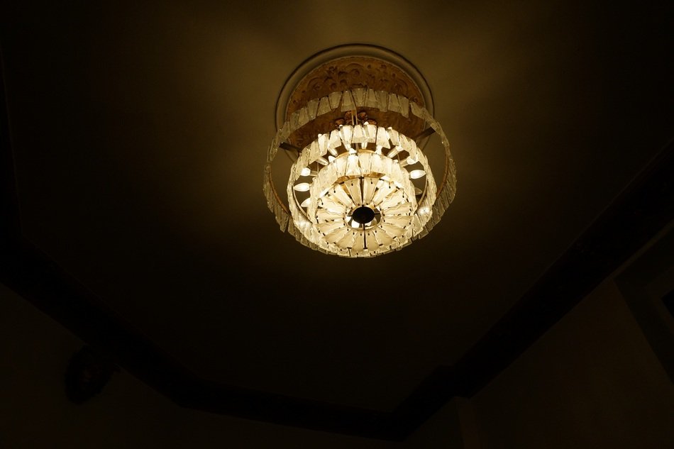 Light Fixture in a dark