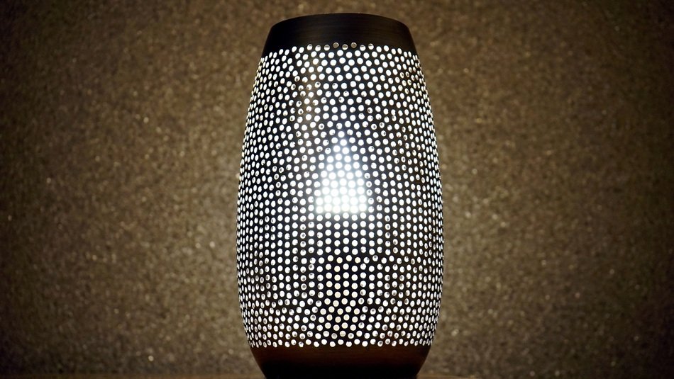 Beautiful bright designed lamp