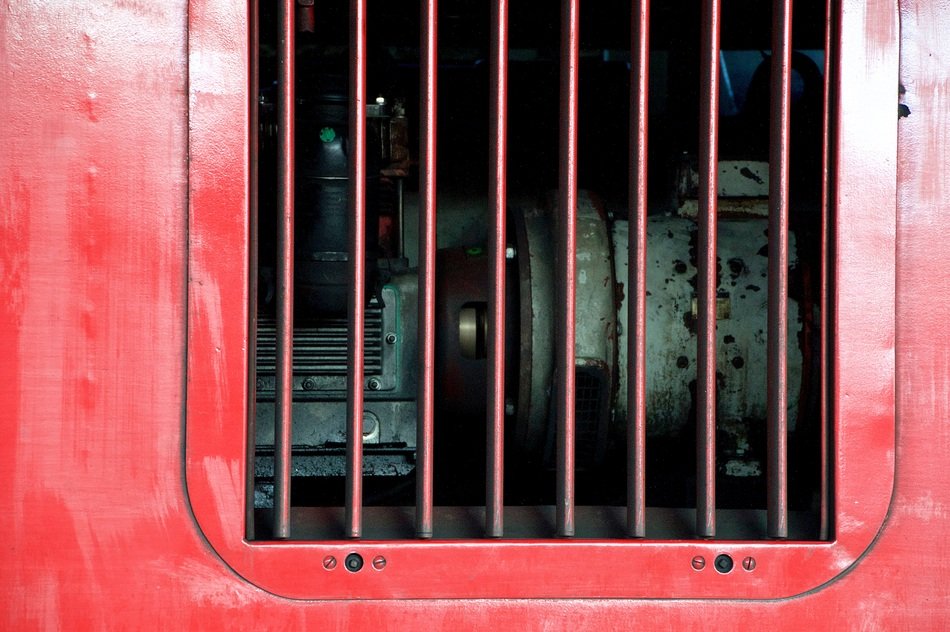 photo of ventilation motor close-up