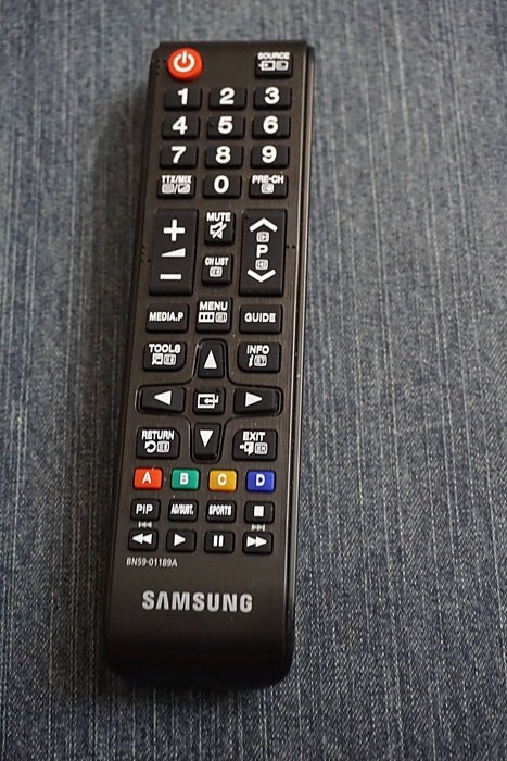remote control on the couch