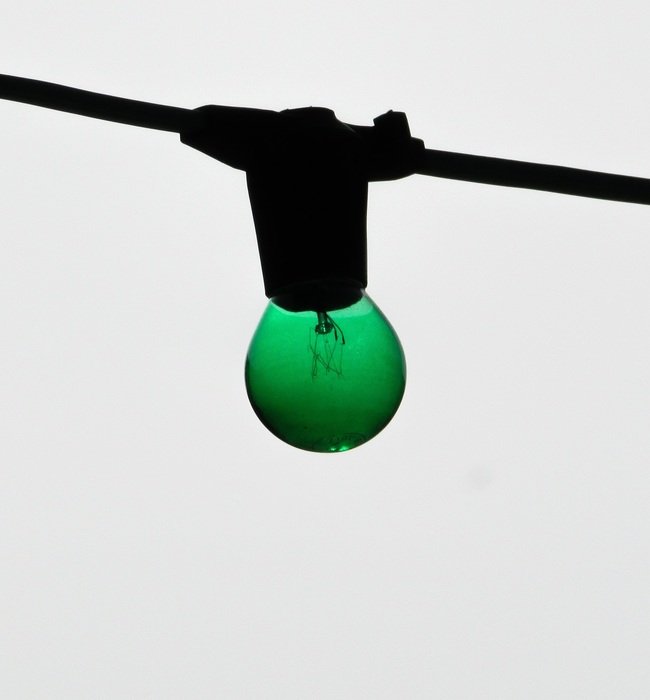 green light on the wire