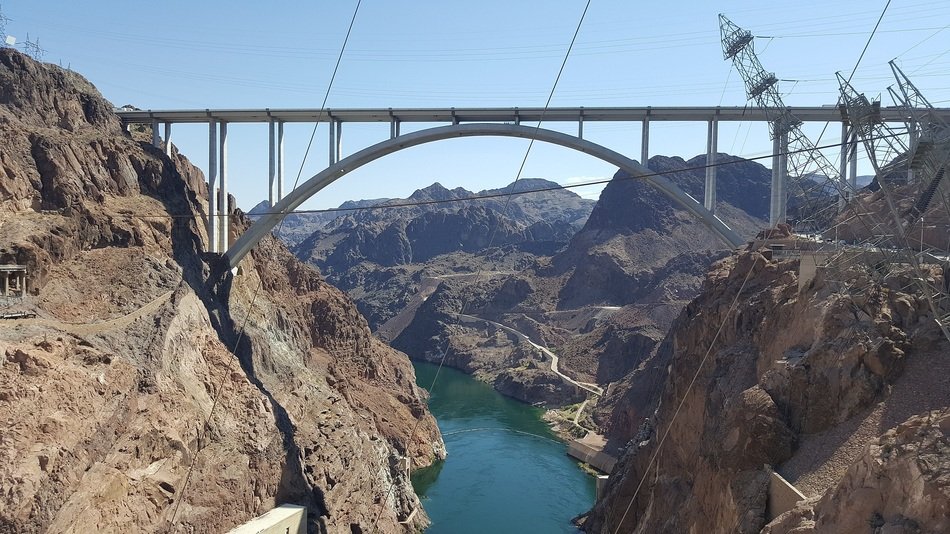 cliff bridge in nevada