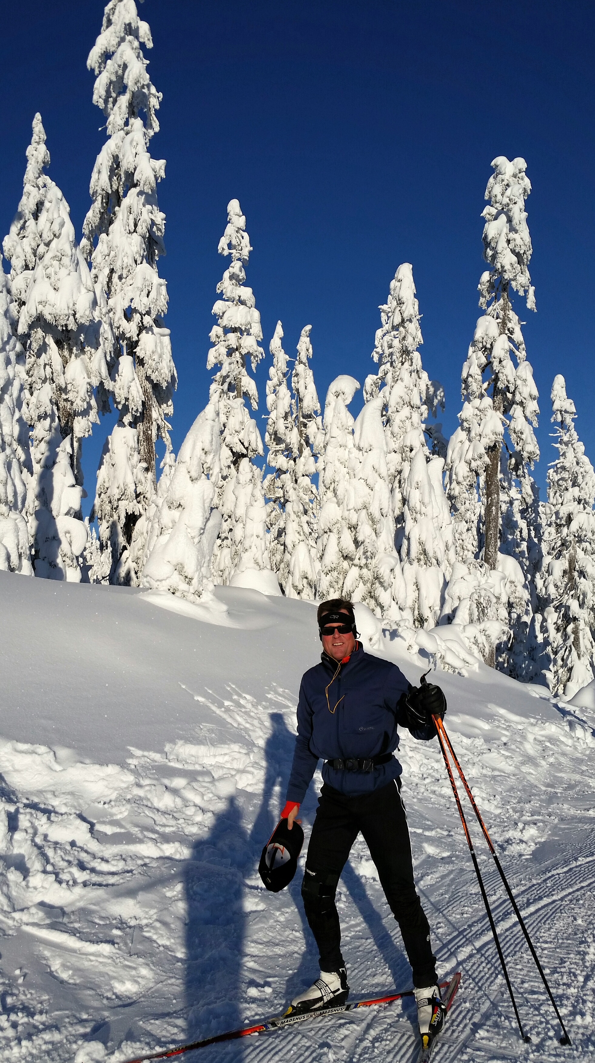 Ostrich Snow Skiing