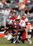 defensive clash in american football