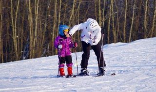 teaching skis