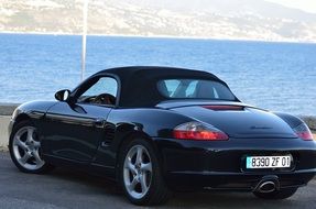 Beautiful Black Porsche Boxster