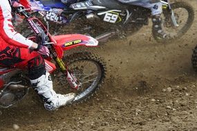 wrestling in motocross