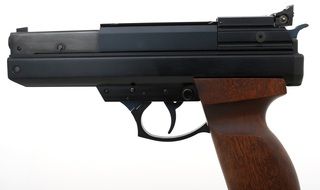 isolated gun