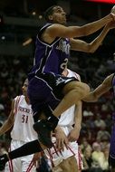 attack with a ball in basketball