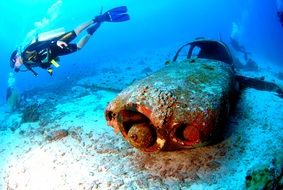 underwater diving