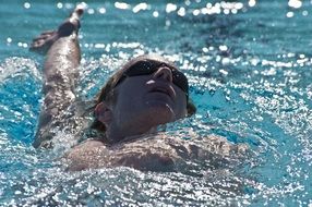 swimming as an active sport